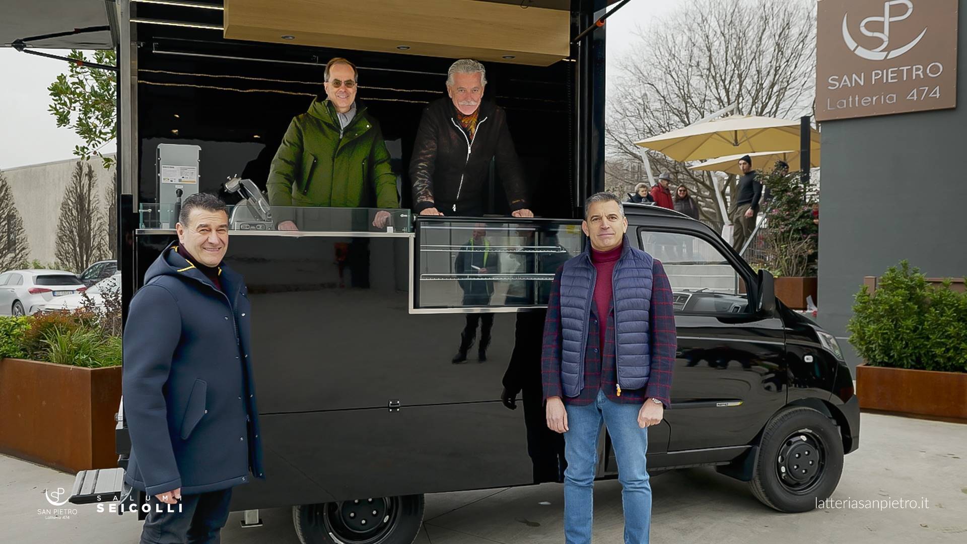 Latteria San Pietro . Salumi Sei Colli  Porter delivery