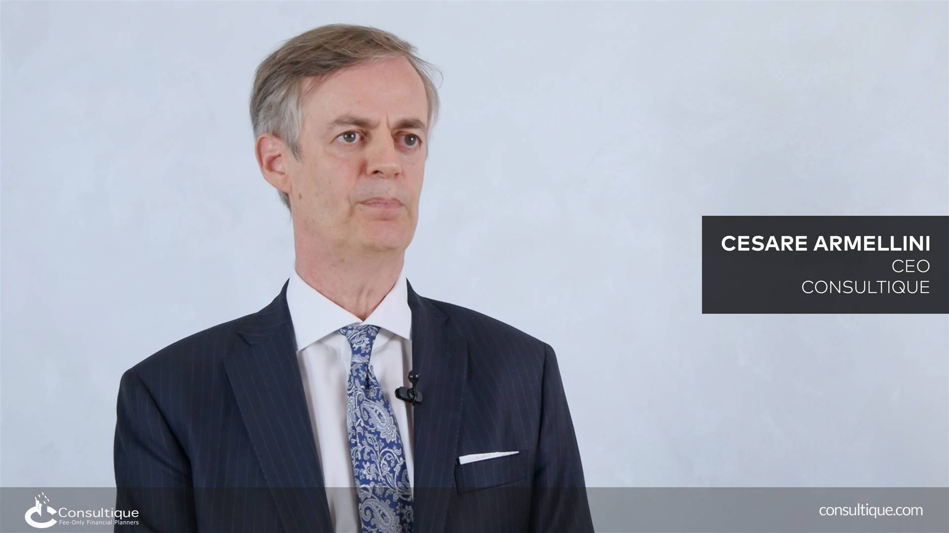 ConsultiqueCesare Armellini tells the value