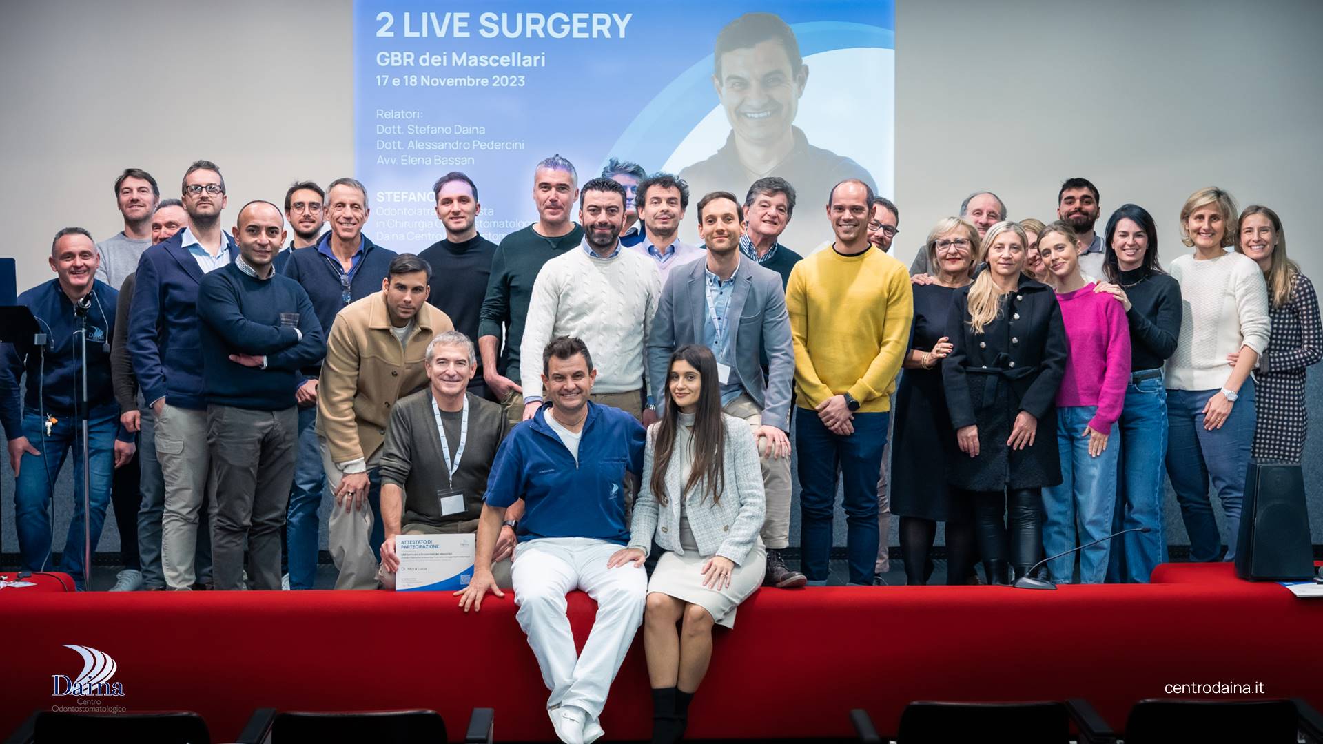 Daina Centro Odontostomatologico<br /> Live Surgeries Novembre 2023