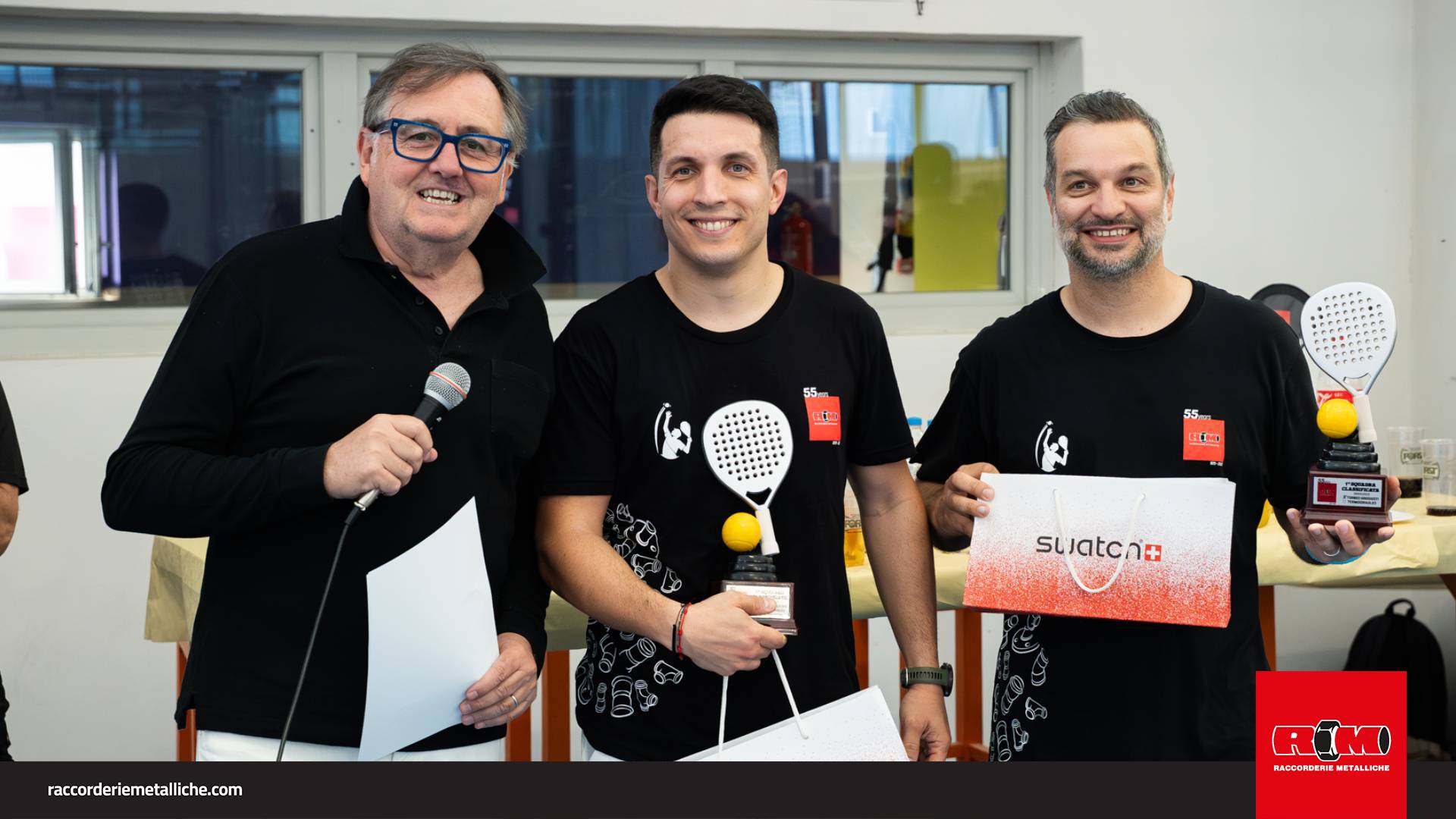 Raccorderie Metalliche<br> RacMet Padel 3° Torneo Grossisti Termoidraulici