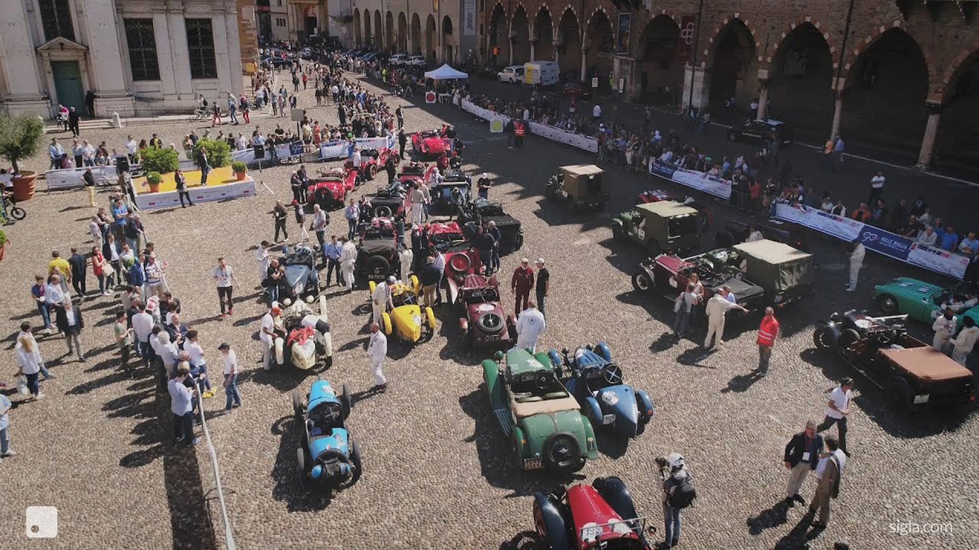 Mantova Città d'Arte e di Cultura La 1000 Miglia a Mantova