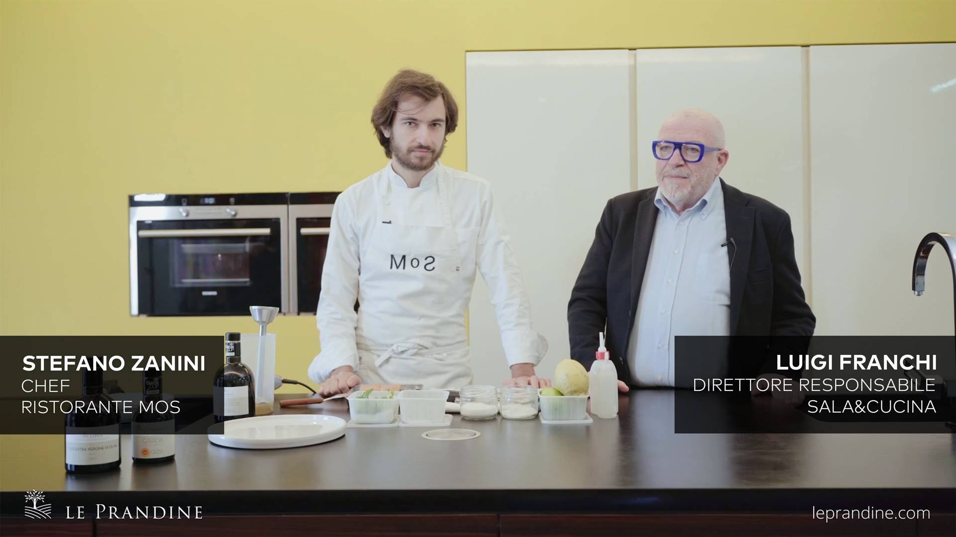 Le Prandine Showcooking with Luigi and Chef Stefano Zanini