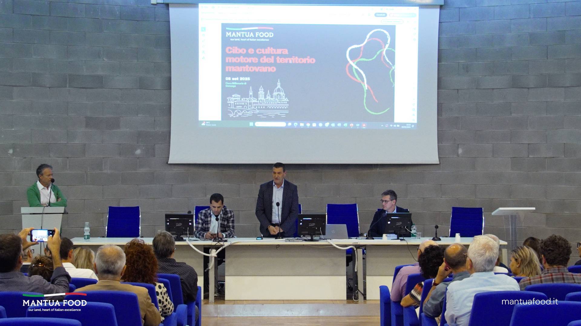 Mantua Food<br> Presentazione alla Fiera Millenaria di Gonzaga