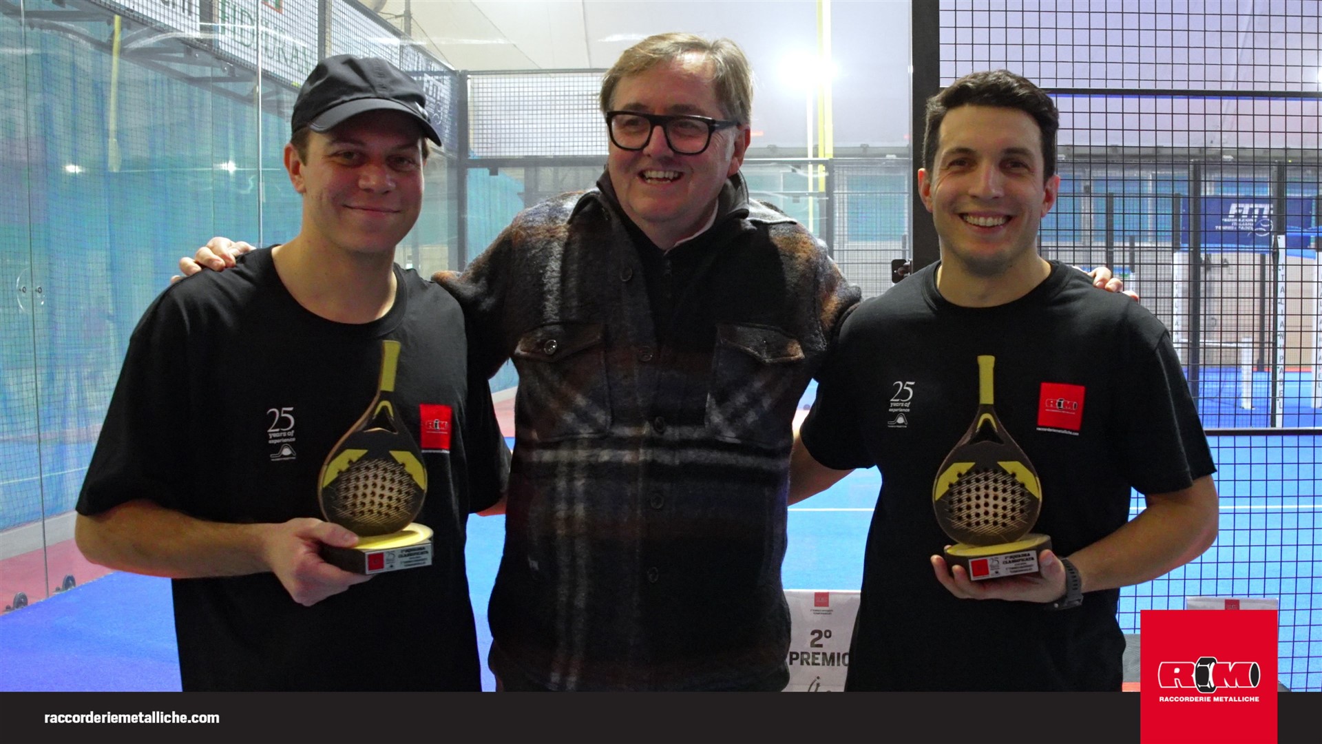 Raccorderie Metalliche<br /> RacMet Padel 1° Torneo Grossisti Termoidraulici