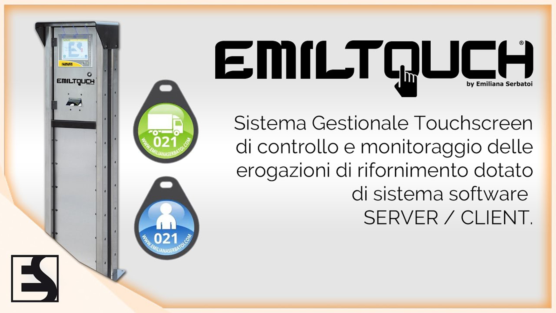 Emiliana Serbatoi <br>Video infografico