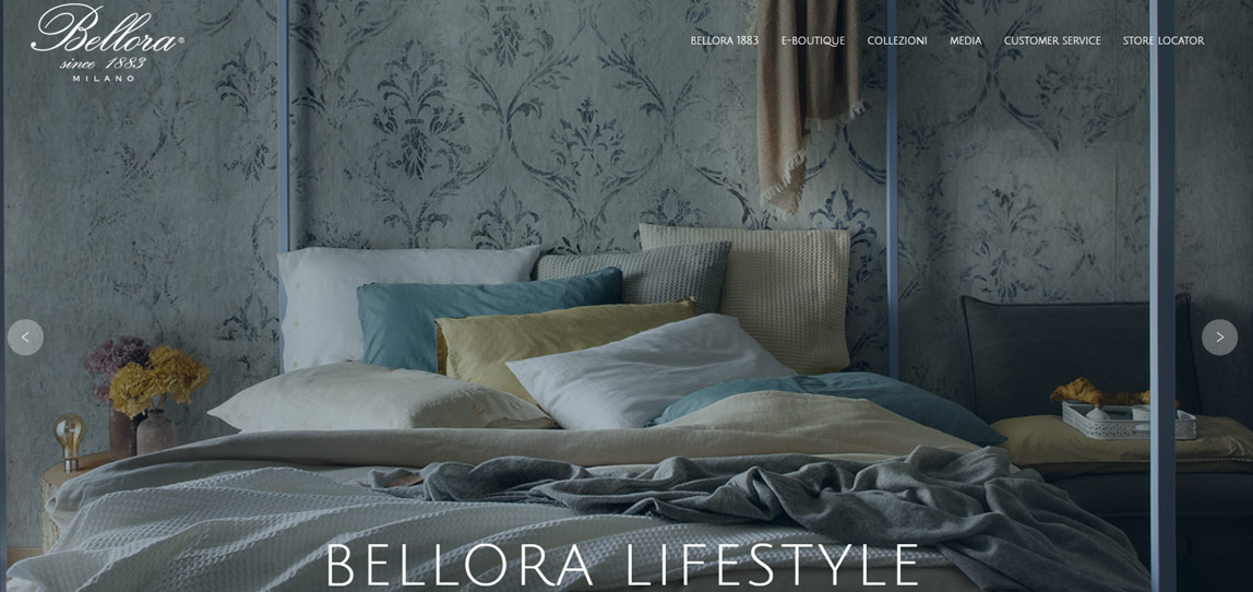 Bellora1883 Italian Home Linen Manufacturing Of Bath Bellora1883 Italian Home Linen Manufacturing Of Bath Bedding Sets E Commerce Website Business Development
