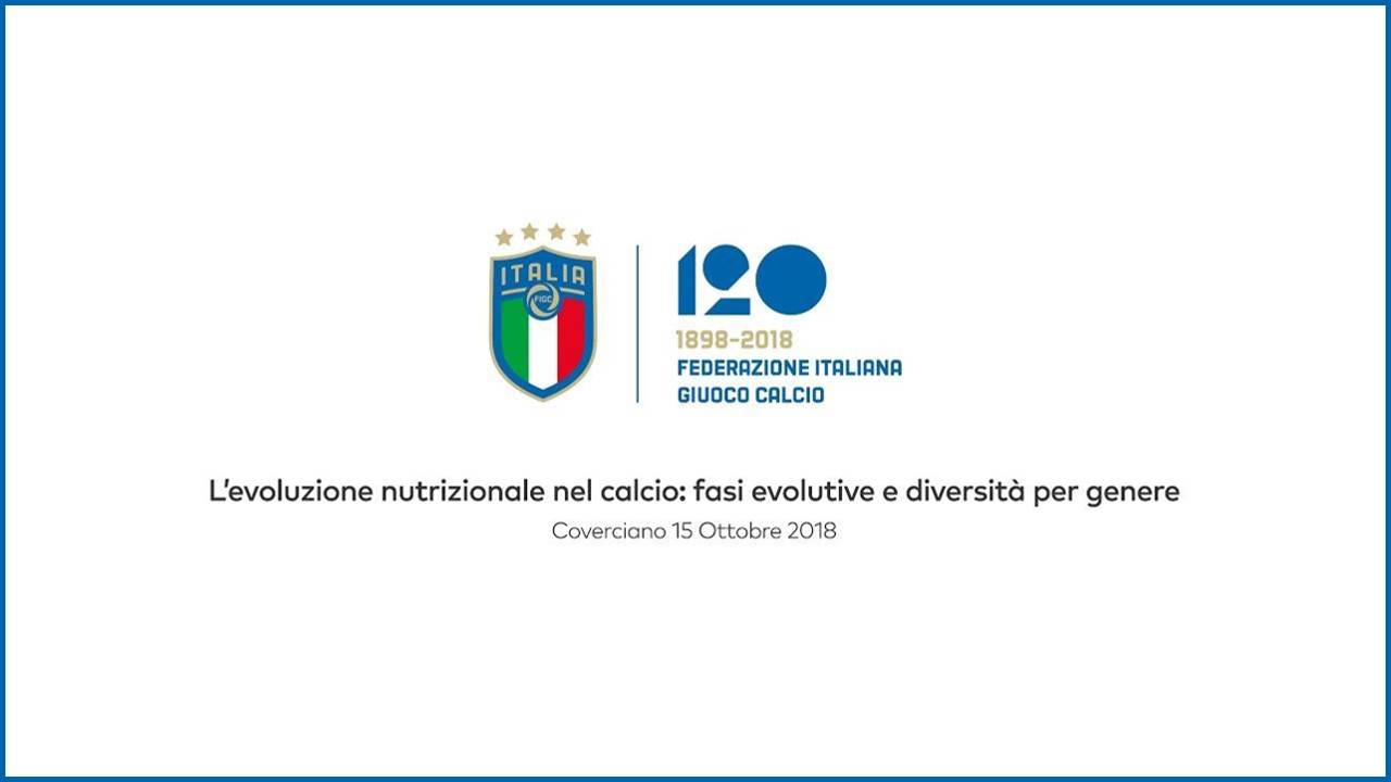 FIGC Coverciano . Matteo Pincella Sports nutrition conference with Matteo Pincella