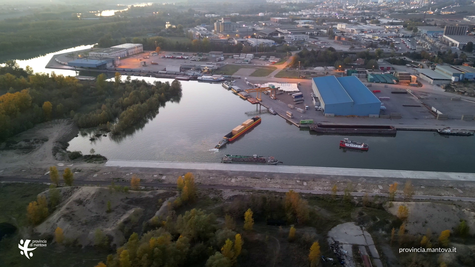 Provincia di Mantova <br>Turchia e Italia unite grazie al Porto di Valdaro - riservata