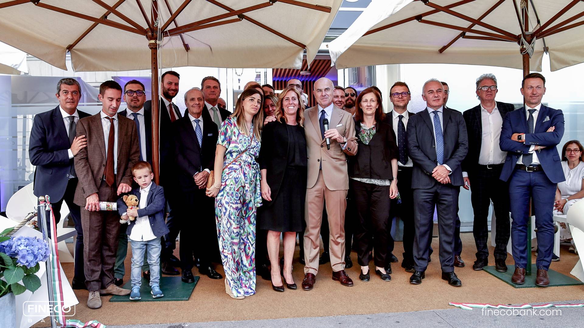 FinecoBank Inauguration of the Brescia Offices